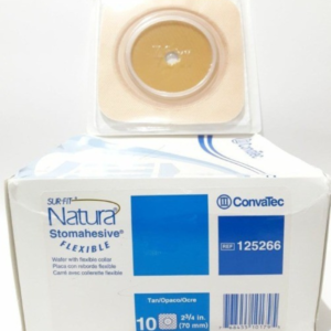 Convatec Surfit Natura Stomahesive FLEXIBLE wafer 70 mm . 125266