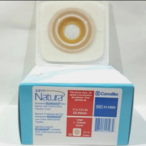 Convatec Surfit Natura MOLDABLE durahesive FLEXIBLE wafer 57 mm. 411804