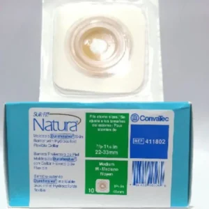 Convatec Surfit Natura MOLDABLE durahesive FLEXIBLE wafer 45 mm. 411802